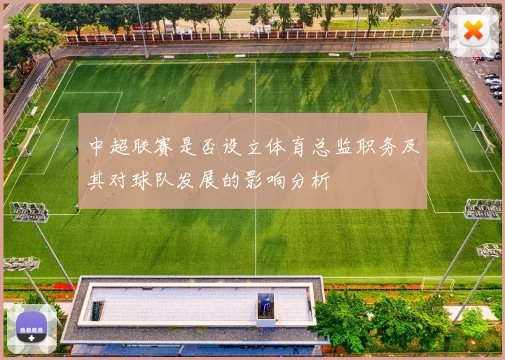 中超联赛是否设立体育总监职务及其对球队发展的影响分析